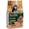 Monge Cane BWild Grain Free Adult Salmone con Piselli 2,5kg