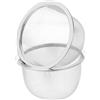 Autsuppl Set di 2 infusori da tè riutilizzabili per teiera | filtro in acciaio inox fine, riutilizzabile, compatibile con teiera e bollitore, ideale per infusione e filtrazione del tè