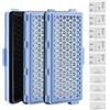 Cragmut 3 Set di Aspirapolvere con Filtro Hepa per Miele Compact C1 & C2, Complete C2 & C3, S8340, Filtri Hepa per Aspirapolvere per Miele Filtro, con 5 Filtri Motore, 5 Filtri Aria Puliti