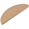 vidaXL Tappetini Autoadesivi per Scale 10pz Beige 56x17x3 cm