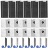 EffiFish Parti di ricambio per Ecovacs Deebot T90 Pro per Omni, sacchetti per la polvere da 3,3 l, filtri, kit spazzole laterali, accessori per aspirapolvere (set annuali)