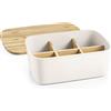 Tescoma 900826 Porta Bustine da tè 6 scomparti per 60 buste 23.5X17 cm