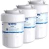 Waterspecialist MWF Refrigerator Water Filter, Replacement for GE SmartWater MWFP, MWFA, GWF, HDX FMG-1, WFC1201, GSE25GSHECSS, PC75009, RWF1060, 197D6321P006, NSF Certified, 3 filters