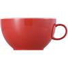 Thomas Sunny Day Tazza da Cappuccino, Grande, Porcellana, New Red / Rosso, Lavabile in Lavastoviglie, 380 ml, 14672