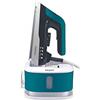 BEPER P204CAL200 Ferro da Stiro ciclo continuo,2250W,Serbatoio 1,2L,Piastra Ceramica, Colpo Vapore g/min ,Filtro anticalcare removibile, Base avvolgicavo, Blocco di sicurezza, Nero/Ottanio