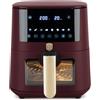 BerlingerHaus Berlinger Haus Air fryer/Friggitrice digitale ad aria calda da 5 l, con 8 funzioni di cottura automatica/touch display 8 programmi/1400 W/cottura sana senza olio e grasso/Leonardo Collection