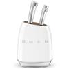 Smeg Ceppo con coltelli Smeg KBSF02WH 50 STYLE Bianco