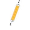LISOCLU Lampadine Led R7s 118mm 40w & 78mm 30w, 220v Dimmable Bianco Caldo 2000lm(118MM 40W/Luce Naturale)