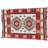 Generico Tappeto orientale,kilim, tappeto soggiorno, tappeto camera da letto, passatoia con frange varie misure, tappeto orientale etnico (Rosso, 80x150 cm), MSYXXIQ723