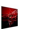 DarHaus Copri piano cottura induzione 50x52 cm copertura per piano cottura in vetroceramica 1 pezzi universale per piastre di cottura paraspruzzi tagliere in vetro temprato, Rosso Peperoncino