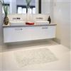 Generico Tappetino Bagno 50x80cm in Microfibra di Ciniglia - Extra Morbido, Super Assorbente, Antiscivolo, Lavabile in Lavatrice - Vari Colori Eleganti per Doccia e vasca (Crema)