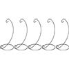 Hasaller Iron Spiral Ornament Display Stand, Supporto per Piante, Ferro Appeso Stand Titolare Rack per Appendere Vetro, Globo Aria, Pianta, Terrario(5 pezzi)