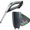 AMG Shop Online Manico Folletto VK200/220S COMPATIBILE + Sportello Unità Filtro per Folletto VK200/220S COMPATIBILE - Manico per Scopa Elettrica con Interruttore Integrato e Presa Antiscivolo