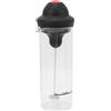 SIXRUN Montalatte Elettrico Automatico, Acciaio Inossidabile e Vetro, Portatile, Compatto, 300g, Schiuma Veloce, 2 Pezzi