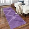 Siunwdiy Lavabile Tappeto Corridoio 1.2 Metro Antiscivolo Tappeti Runner Passatoia Lungo Sottile, Lilla, Tappeti di Zona per Camera da Letto Soggiorno Cucina 60x120 cm