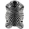 PRETYZOOM Tappeto Zebra Zerbini Esterni Zerbini Indoor Tappeto Esterno Moquette Sfocato Soggiorno Animale Giungla Fibra di Poliacrilonitrile (Acrilico)
