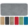 Olivo Tappeti OLIVO.shop TEKNOS Tappeto magico assorbi acqua, Zerbino asciugapassi per interno, Tappeto ingresso casa, varie misure e colori (50x110 cm, GRIGIO)
