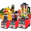 Eznaobo Frullatore da 1500 W, 3 in 1 ad alte prestazioni con contenitore da 2,5 l + 1,5 l + 0,5 l, 15 velocità, programmi automatici, per carne, frullati, succhi di frutta, BPA