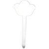 POLOPLAST PZ 20 SPILLONE TRASPARENTE FORMA A FIORE FOR ICE CREAM SEGNAGUSTI PER GELATO