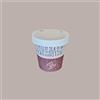 Lucgel Bicchieri in Carta Termico per Caffè Orzo 120cc Grafica NEW JUTA 4oz BC10 con Coperchio chiuso in Carta Bianca - 100 pezzi -