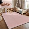 Paco Home Tappeto Bambini Cameretta Bambina Ragezzi Tappeto Morbido Antiscivolo Moderno, Dimensione:140x200 cm, Colore:Pink
