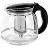 KARL HAUSMANN Teiera in Vetro 2L con Infusore - Tisaniera con Filtro per Tè, Tisane e Caffè | Vetro Resistente al Calore, Beccuccio Antigoccia, Lavabile in Lavastoviglie