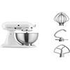 KitchenAid 5K45SS - Miscelatore classico, 4,3 l, 10