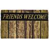 Casatessile Zerbino da ingresso in cocco 45x75 cm. WOOD E STONE - VAR. 4