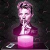 Lampephoto.fr - Lampada 3D D. Bowie, Luce Notturna Tattile D. Bowie Illusione 3D Led, Idea Regalo di Natale per Ragazzi e Ragazze Lampada da Notte per Bambini o Adulti TOP