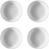 Thomas Trend 11400-800001-10322 - 4 piatti fondi, 22 cm, colore: Bianco