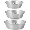 Pentalux Set 3 pezzi (30m-26cm-22cm) STAMPO DA FORNO con cono ALLUMINIO 99.5% RUOTO Ciambella con buco Torte casatiello rustico