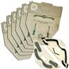 IMPORT GE.RA. EXPORT GE.RA SACCHETTI FOLLETTO + 1 SOTTOSPAZZOLA VK130 Vk131 RICAMBI PER VORWERK 6 + 1