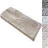 casa pura Coprigradini per Scale Interne - Tappeto Scale Antiscivolo, Effetto Velour (13.5mm) Ultra - Morbido in Numerosi Colori Pastello - Rettangolare - Set da 15-23.5x65 - Beige
