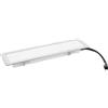 WATIIFUFU Lampada LED Rettangolare per Cappa Cucina 12v, Luce Chiara, Installazione Facile, Materiale Acrilico e Metallo, Sostituzione per Illuminazione Cucina