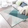 makeups58 Home Tappeto Moderno Tappeto Area Tappeto Soggiorno Grande Tappeto Semplice triangolo croce verde rosa 160 x 230 cm (5'3''x7'7'')