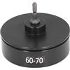 Sxhlseller Punta per Tappatrice Elettrica, Tappatore per Bottiglia con Testa della Macchina per Sigillare il Tappo Elettrico Portatile per Diametro di Tappatura 60‑70 Mm