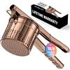 GloTika Schiacciapatate grande, da 425 g, in acciaio inox resistente, con manico ergonomico, schiacciapatate e schiacciapatate, utensile da cucina per purè di patate, macchina per noodle, colore