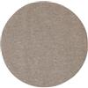 RugVista Clio, Tappeto per interni ed esterni, Moderni, Ø 150 cm, Rotonda, Pelo medio, Corridoio, Porch, Lavabile solo a mano, Resistente ai raggi UV, Marrone