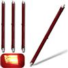 Generico Lampadina LED R7s 254mm 1000W Dimmerabile, Lampada Alogena Risparmio Energetico, Lampadine a Infrarossi 1000Lm, COB Lineare Luce Nessuno Sfarfallio, Lampadina Riscaldante Rosso R7s, 4 Pezzi