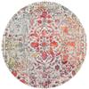 RugVista Kaleidoscope, Tappeto, Ø 200 cm, Rotonda, Pelo medio, Soggiorno, Sala da pranzo, Camera letto, Cucina, Lavabile solo a secco, Multi
