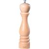Bisetti Macina Sale Manuale Roma in Legno di Faggio Naturale 25 cm, Macinino Manuale per Sale con Macina in Ceramica ad Alta resistenza per Macinatura Precisa, Elegante e Made in Italy - BISETTI