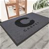 CVBN Zerbino Personalizzato Esterno, Tappeto D'ingresso con Testo Tappetino Antiscivolo Cucina Zerbini Lavabile Personalizzati per Interno Casa, Porta, Corridoio (90×60cm)