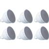 LEDLUX 6 Pezzi Lampada Led MR16 GU5.3 8W 12V 720LM Bianco Neutro 4200K, Ø50mm Altezza 56mm