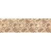 PARAMAISON Tappeto Cucina Antiscivolo Cerchio, Passatoia Lavabile Antimacchia Multiuso| 50x300cm Beige