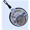 Fonderia Maggiori Teglia Piadina Antiaderente Piastra Dietetica cm 32