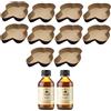 Pasticceria Fraccaro 1932 Kit Stampo per Colomba (10x750gr) + Aroma per Colombe Fraccaro (2x100 ml) - Realizza le tue Colombe Preferite direttamente in casa tua (Kit x Stampi + Aromi)