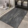 keephen Tappeto da bagno in fango di diatomee Tappetino da bagno in marmo morbido assorbente antiscivolo Tappetini da bagno antimuffa ad asciugatura rapida Tappeto da bagno per camera da letto