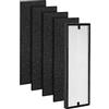 KEALLANS 1 filtro di ricambio NEA-F1 True HEPA + 4 filtri a NEA-C1, per NEA120 & Smart WiFi CAF-W36USW