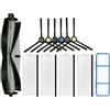 Flpeekash Spazzola Laterale Principale Filtro Hepa per A7 A9S V8 V8S X750 X800 X785 V80 per Silvercrest SSR1 SSRA1 Robot Parti di Vuoto