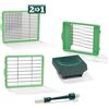 Genius Nicer Dicer Chef, griglie affilate per tagliare, inclusiinserto per pomodori e spazzola di pulizia, prodotto noto in TV